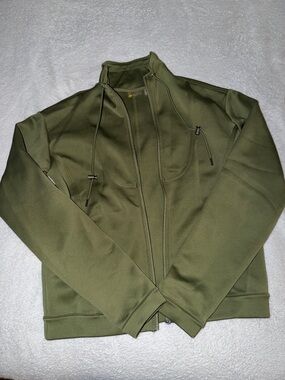 Zella Olive Green Full-Zip Jacket